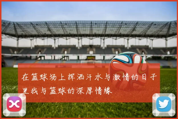 在篮球场上挥洒汗水与激情的日子里我与篮球的深厚情缘